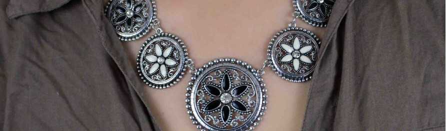 Bijoux fantaisie pas cher, colliers et sautoirs en métal | Les Bijoux de Camille
